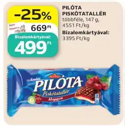 Auchan PILÓTA Piskótatallér ajánlat