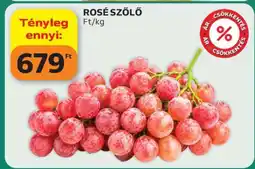 Auchan Rosé Szőlő ajánlat