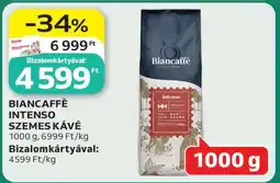 Auchan BIANCAFFÉ INTENSO SZEMES KÁVÉ ajánlat