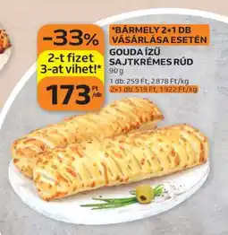 Auchan Gouda ízű sajtkémes rúd ajánlat