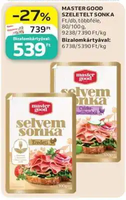 Auchan MASTER GOOD SZELETELT SONKA ajánlat
