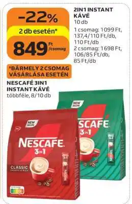 NESCAFÉ 3in1 instant kávé