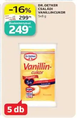 Auchan DR. OETKER CSALÁDI VANILLINCUKOR ajánlat