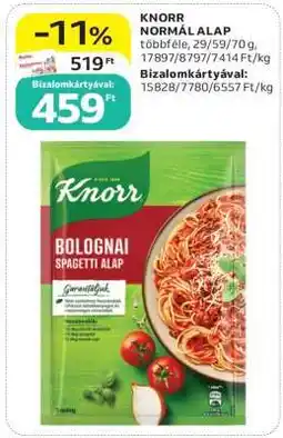 Auchan Knorr Normál Alap ajánlat