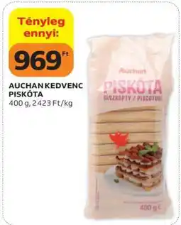 Auchan Auchan Kedvenc Piskóta ajánlat