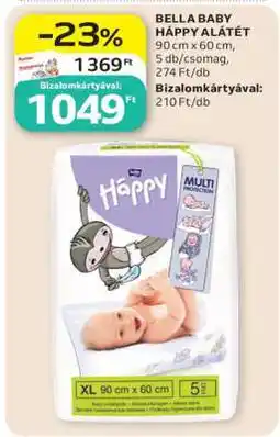 Auchan BELLA BABY HAPPY ALÁTÉT ajánlat
