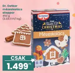 Spar Dr.Oetker mézeskalács alappor ajánlat