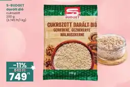 Spar S budget cukrozott darált dió ajánlat