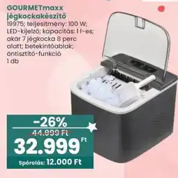 Spar Gourmetmaxx jégkockakészítő ajánlat