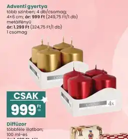 Spar Adventi gyertya ajánlat