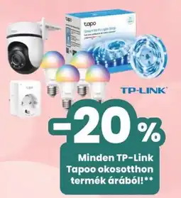 Spar Tp-link tapoo okosotthon termék ajánlat