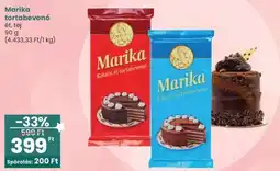 Spar Marika tortabevonó ajánlat