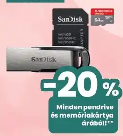 Spar sandisk pendrive memóriakártya ajánlat