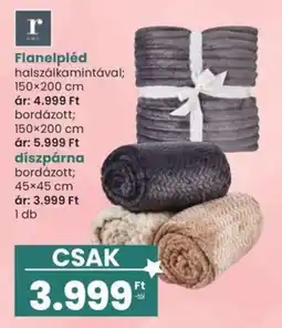 Spar R flanelpléd ajánlat