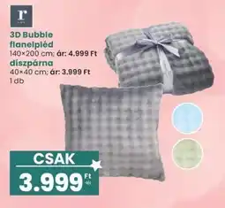 Spar R ruby 3d bubble flanelpléd ajánlat