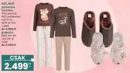 Spar Női, férfi pizsama ajánlat