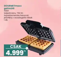 Spar Gourmetmaxx gofrisütő 15501 ajánlat