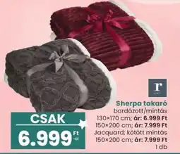 Spar r sherpa takaró ajánlat