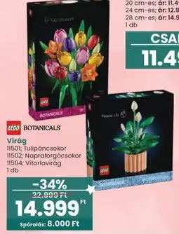 Spar lego botanicals virág ajánlat