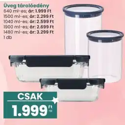 Spar Üveg tárolóedény ajánlat