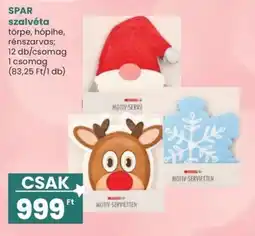Spar spar szalvéta ajánlat