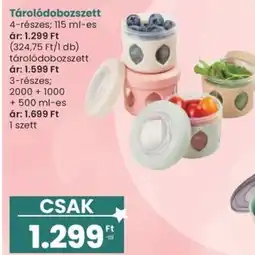 Spar Tárolódobozszett ajánlat