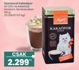 Spar Szerencsi kakaópor ajánlat