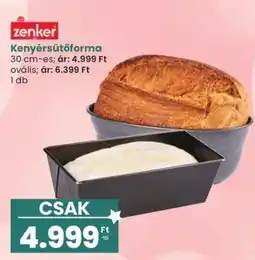 Spar zenker kenyérsütőforma ajánlat