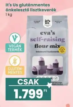 Spar It's Us gluténmentes önkelesztő lisztkeverék ajánlat