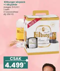 Spar Bitburger sörpack ajánlat
