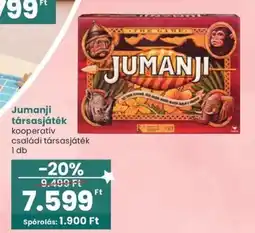 Spar Jumanji társasjáték ajánlat