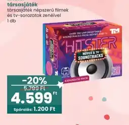 Spar Hitster társsajáték ajánlat