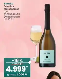 Spar Sauska extra dry ajánlat