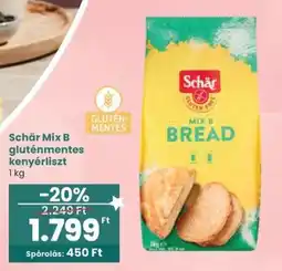 Spar Schär gluténmentes kenyér liszt ajánlat