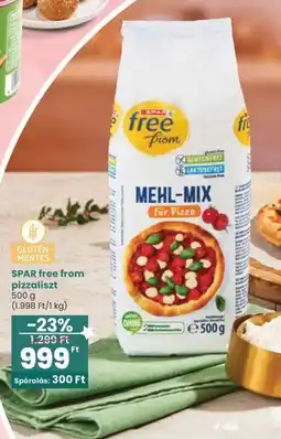 Spar Spar free from pizzaliszt ajánlat