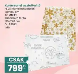 Spar Karácsonyi asztalterítő ajánlat