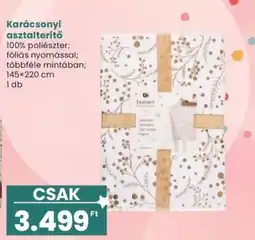 Spar Excellent karácsonyi asztalterítő ajánlat