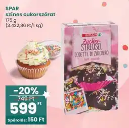 Spar spar színes cukorszórat ajánlat