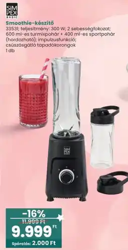 Spar Smoothie-készítő 33531 ajánlat