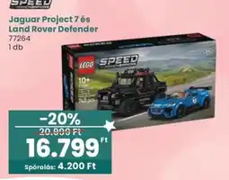 Spar lego speed jaguar project 7 és land rover defender ajánlat