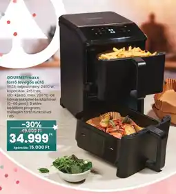Spar Gourmetmaxx forró levegős sütő ajánlat
