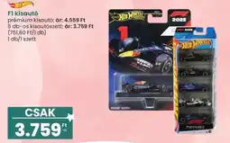 Spar Hot Wheels F1 kisautó ajánlat