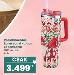 Spar Rozsdamentes karácsonyi kulacs ajánlat