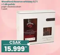 Spar Woodford Reserve whiskey ajánlat