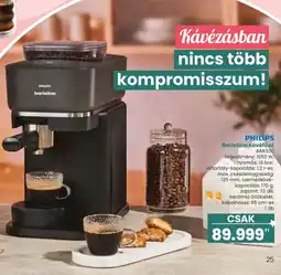 Spar Philips baristina kávéfőző ajánlat