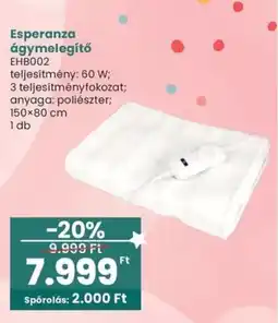 Spar Esperanza ágymelegítő ajánlat
