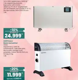Spar EASYmaxx basic konvektor ajánlat