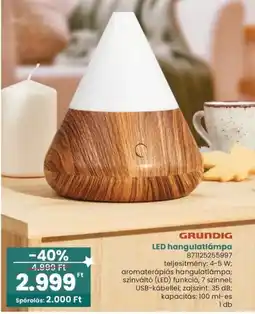 Spar Grundig led hangulatlámpa ajánlat