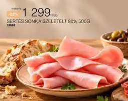 Chef Market Sertés sonka szeletelt 90% ajánlat