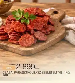 Chef Market Csabai parasztkolbász szeletelt vg. ajánlat